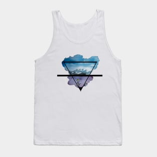 Flowers and Mountains Tank Top